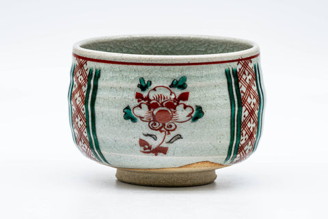 Japanese Matcha Bowl - 渋草柳三 Ryuzou Shibukusa - Small Nodate Shibukusa-yaki Chawan - 150ml