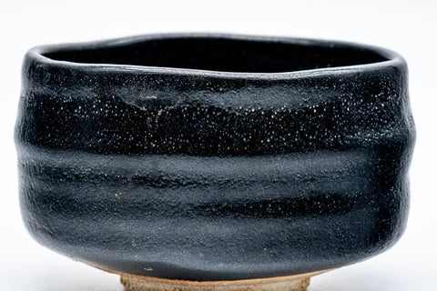 Japanese Matcha Bowl - Black Seto-yaki Chawan - 300ml