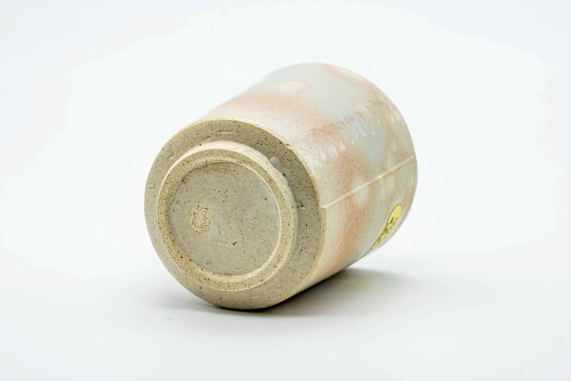 Japanese Teacup - Beige Pink Gohonte Glazed Hagi-yaki Yunomi - 200ml