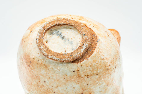 Japanese Katakuchi - Abstract Orange Shino Glazed Water Cooler - 120ml