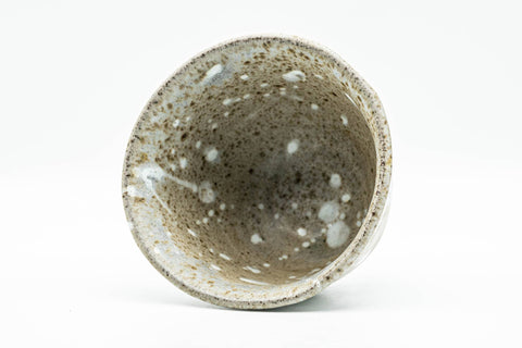 Japanese Teacup - Earthy Speckled Grey Glazed Yunomi - 170ml