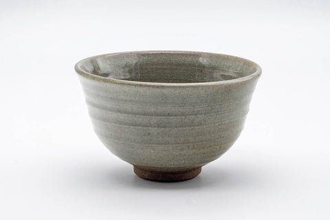 Japanese Matcha Bowl - Abstract Floral Karatsu-yaki Chawan - 300ml