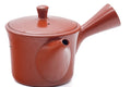 Tezumi — Japanese Kyusu - Bamboo Engraved Tokoname Mesh Teapot - 260ml — closeup of the base