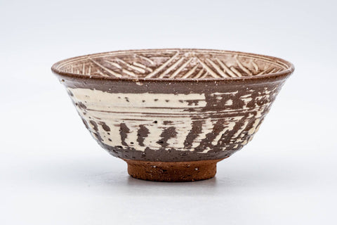 Hana Mishima Kiyomizu-yaki Chawan