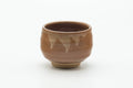Tezumi — Japanese Teacup - Beige Milky Drip-Glazed Hagi-yaki Yunomi - 180ml — front view