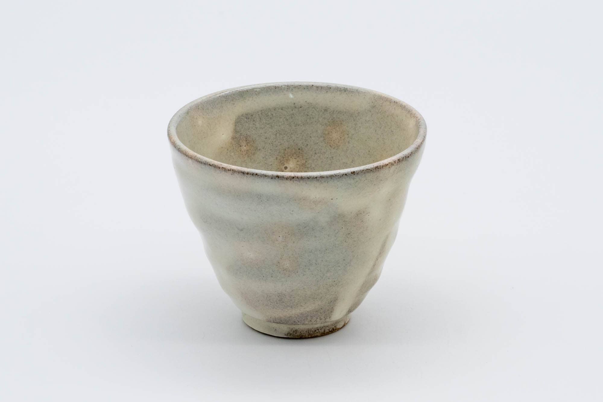 Japanese Teacup - Drip-Glazed Gohonte Rokurome Mino-yaki Yunomi - 130ml