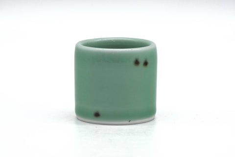 Japanese Futaoki - Green Celadon Glazed Ladle Rest