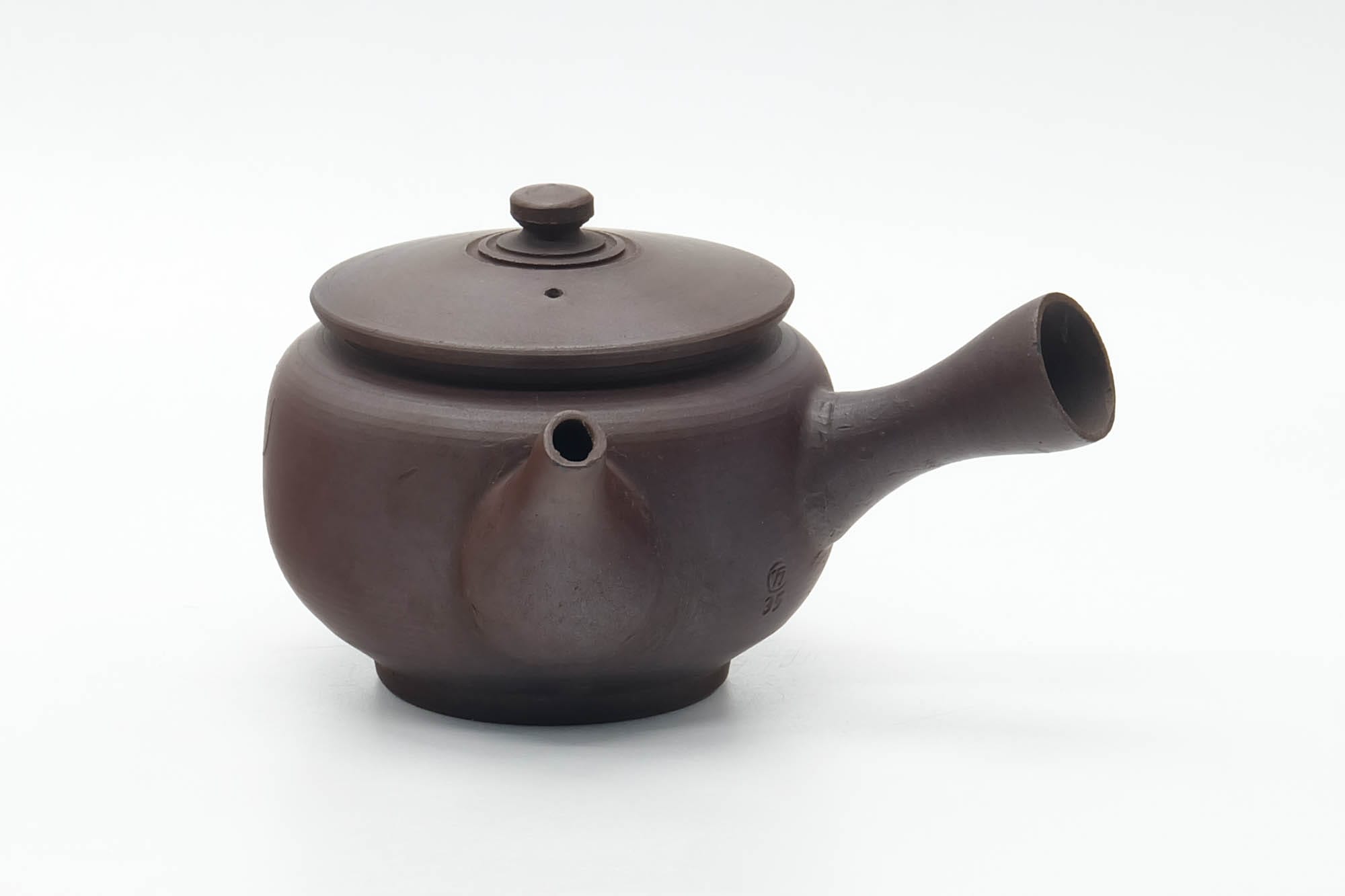 Japanese Kyusu - Small Purple Banko-yaki Teapot - 115ml
