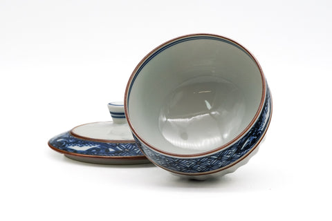 Hand-painted Kiyomizu-yaki Lidded Yunomi - 120ml