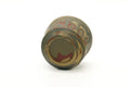 Tezumi — Japanese Teacup - Faceted Green Yellow Red Nerikomi Yunomi - 110ml — top-down view of the interior