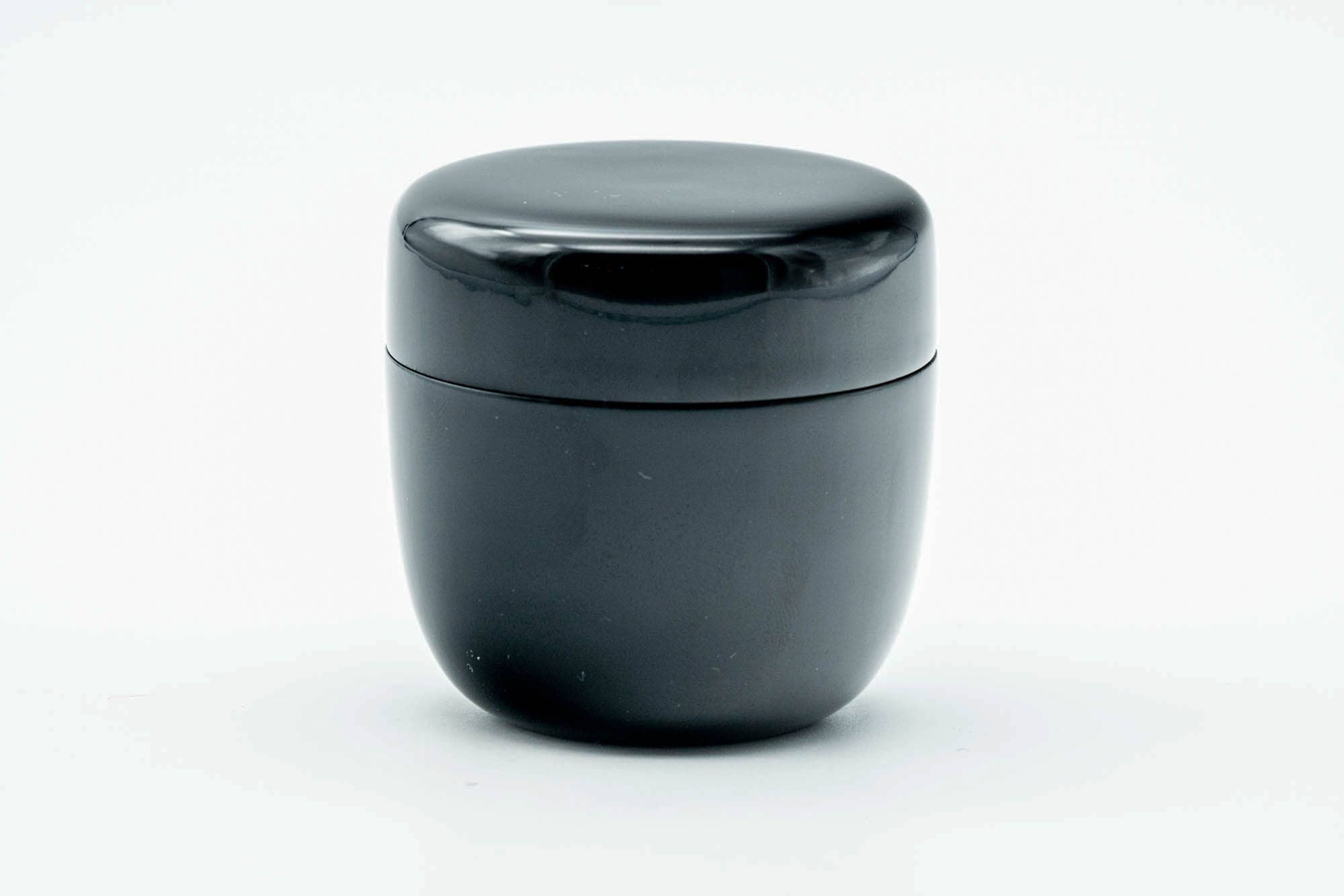 Japanese Natsume - Black Urushi Lacquer Matcha Tea Caddy - 70ml