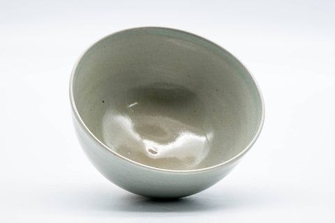 Japanese Matcha Bowl - 松寿窯 Shōju Kiln - Calligraphy Painted Rengetsu-style Kyo-yaki Chawan - 200ml
