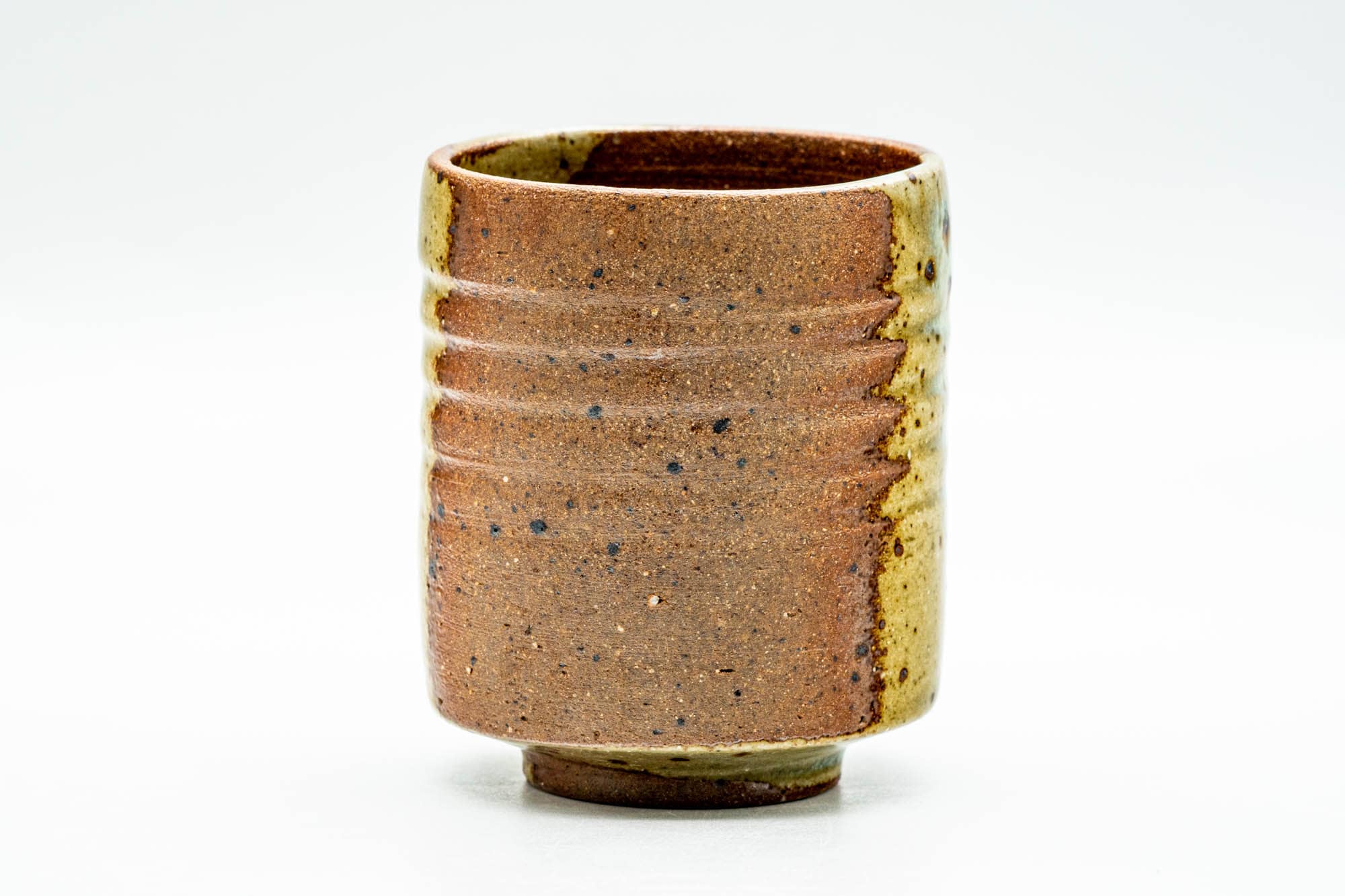 Japanese Teacup - Ash Glazed Shigaraki-yaki Yunomi - 170ml