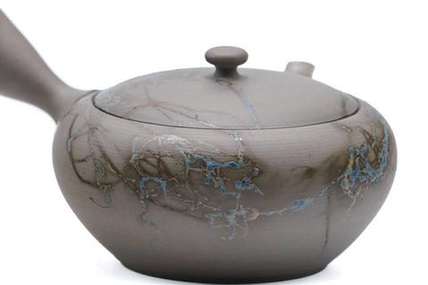 Mogake Yakishime Tokoname Teapot - 175ml