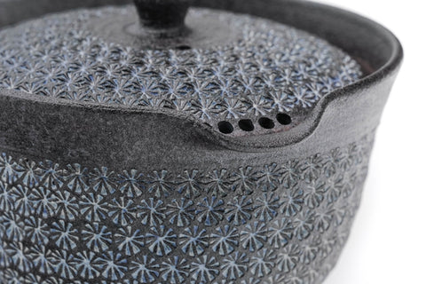 Blue Ao-mishima Kiyomizu-yaki Houhin - 220ml