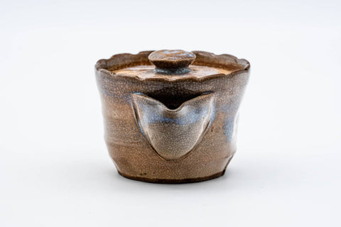 Japanese Houhin - Beige Weathered Hagi-yaki Handleless Teapot - 80ml