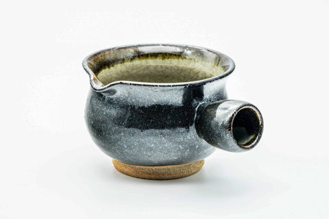 Japanese Yuzamashi - Black Crazed Glazed Water Cooler - 200ml