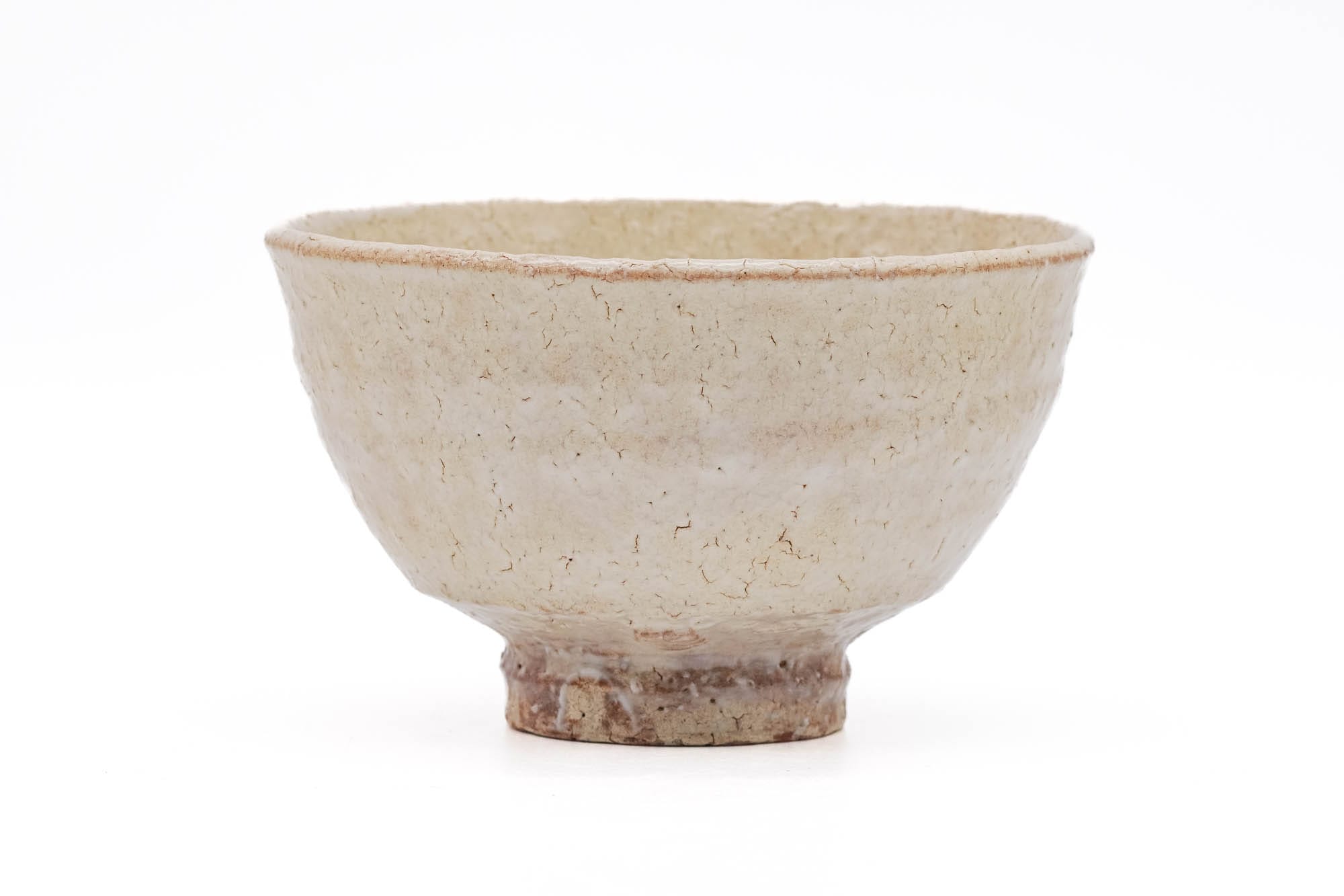 Japanese Matcha Bowl - 小松健 Ken Komatsu - Biwa-iro Ido Hagi-yaki Chawan - 250ml
