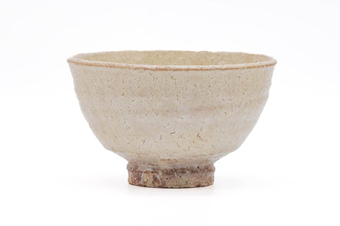 Hagi-yaki Biwa-iro Ido Chawan
