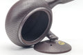 Tezumi — Japanese Kyusu - Engraved Banko-yaki Mesh Teapot - 290ml — interior view showing the filter