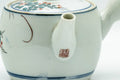 Tezumi — Japanese Kyusu - Birds and Flowers Arita-yaki Debeso Teapot - 360ml — side profile showing the spout and handle
