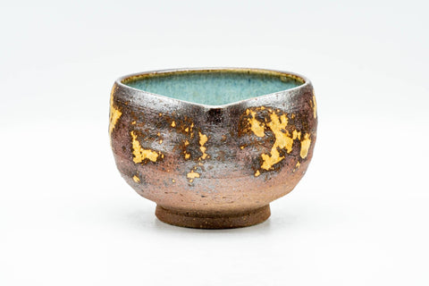 Japanese Katakuchi - Textured Blue Inner-Glazed Water Cooler - 175ml