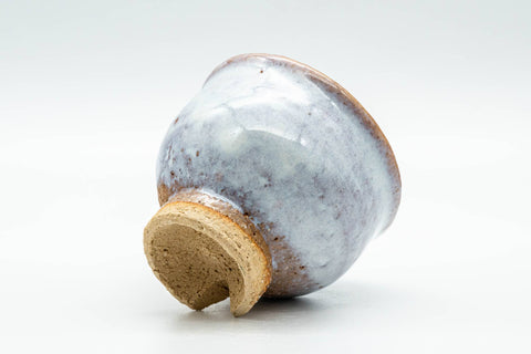 Japanese Teacups - Set of 3 Milky White Glazed Hagi-yaki Yunomi - 125ml