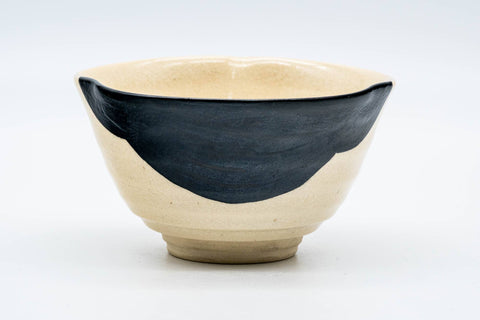 Japanese Matcha Bowl - Otafuku Okame Kyo-yaki Chawan - 300ml