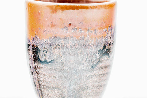 Japanese Teacup - Brown Tenmoku Glazed Yunomi - 80ml