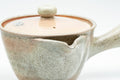 Japanese Kyusu - Beige White Hagi-yaki Do-ake Teapot - 210ml - Tezumi