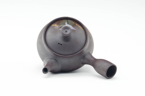 Japanese Tea Set - Egrets Banko-yaki Kyusu Teapot with Yuzamashi Water Cooler and 5 Yunomi Teacups