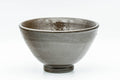 Japanese Matcha Bowl - Dark Brown Glazed Ido-gata Chawan - 200ml - Tezumi