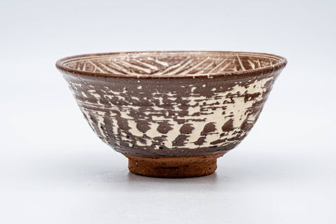 Hana Mishima Kiyomizu-yaki Chawan
