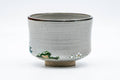 Tezumi — Japanese Matcha Bowl - 岩崎新定 Shinsada Iwasaki - Year of the Boar Zeze-yaki Chawan - 300ml — tipped to show the interior