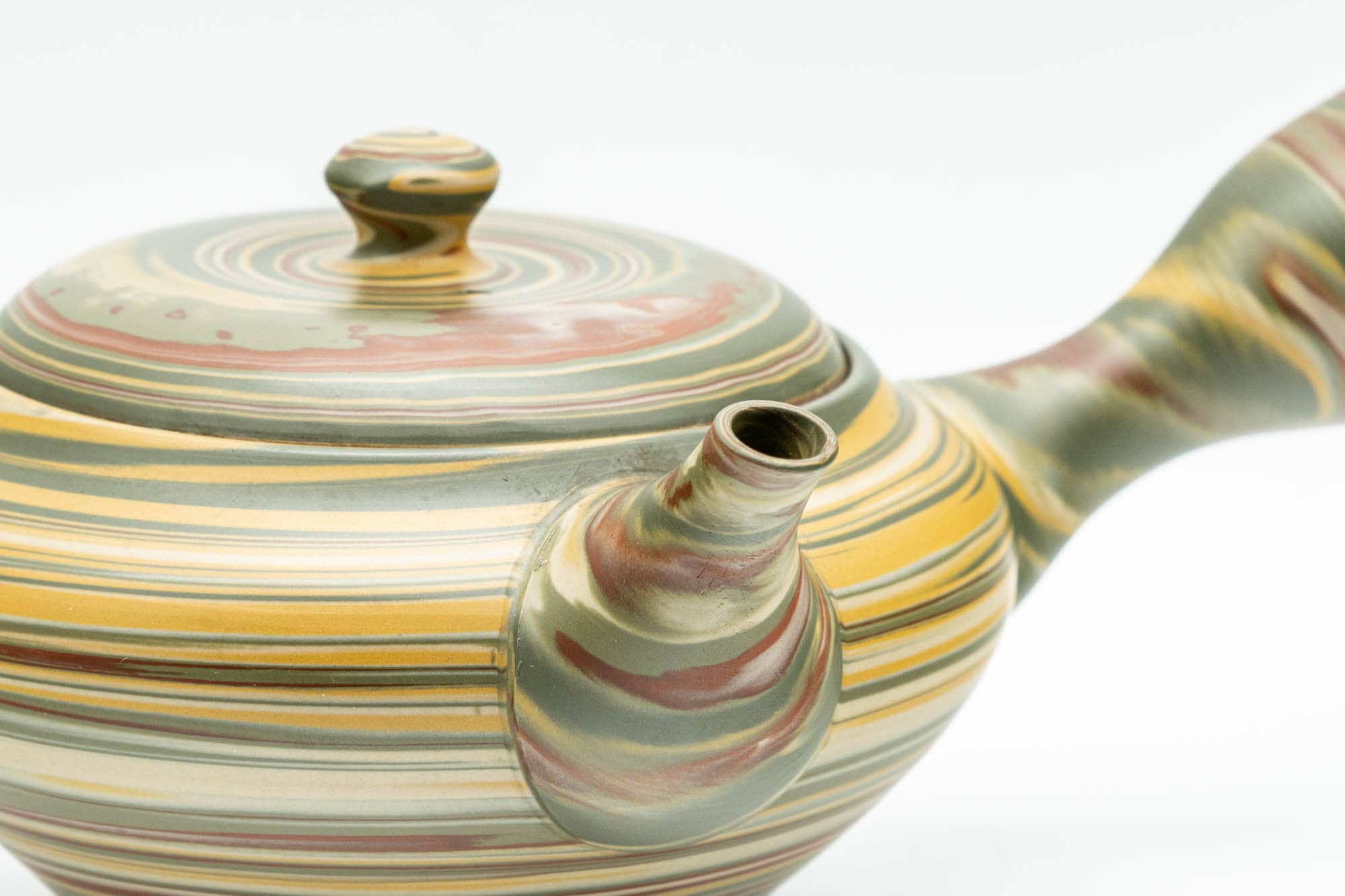 Vintage Japanese Kyusu Tokoname-yaki Teapot