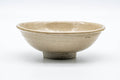 Tezumi — Japanese Matcha Bowl - Textured Beige Summer Chawan - 150ml — front view from another angle