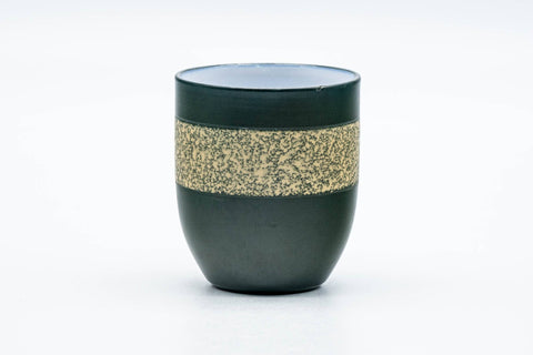 Japanese Teacup - Green Ryokudei White Inner-Glazed Tokoname-yaki Yunomi - 125ml
