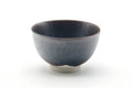 Tezumi — Japanese Matcha Bowl - Brown Glossy Glazed Wan-nari Chawan - 350ml — front view