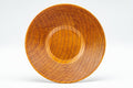 Japanese Chataku - Set of 5 Light Brown Wooden Tea Coasters - Tezumi