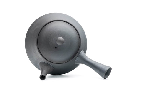 Trapezoidal Black Tokoname Teapot - 200ml