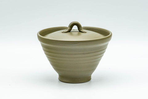 Japanese Shiboridashi - 吉川秀樹 Hideki Yoshikawa Green Ryokudei Tokoname-yaki Teapot - 80ml - Tezumi