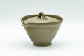 Japanese Shiboridashi - 吉川秀樹 Hideki Yoshikawa Green Ryokudei Tokoname-yaki Teapot - 80ml - Tezumi