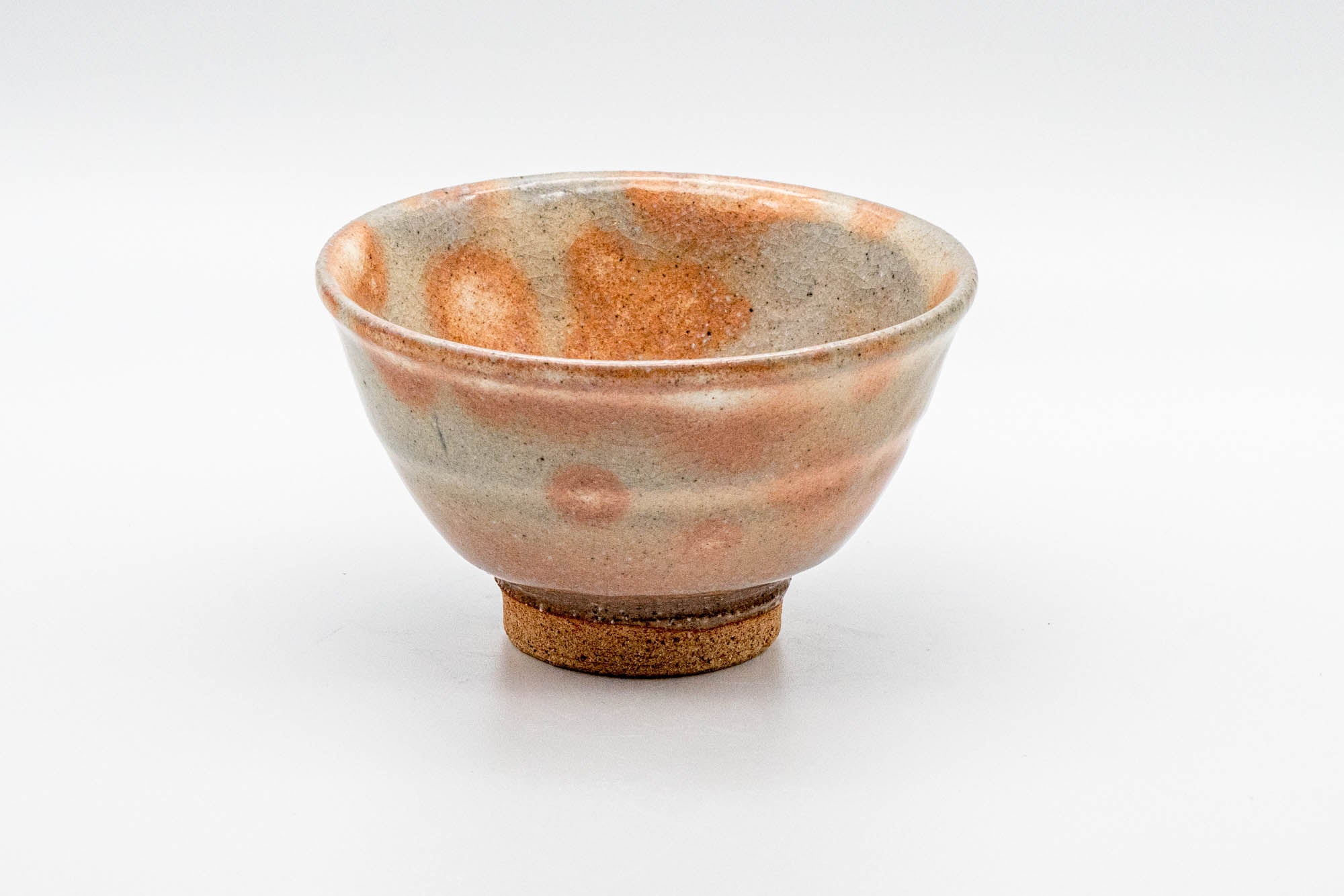 Japanese Teacup - 萩焼 Gohonte Wan-nari Hagi-yaki Yunomi - 140ml