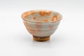 Japanese Teacup - 萩焼 Gohonte Wan-nari Hagi-yaki Yunomi - 140ml - view looking down into the cup interior