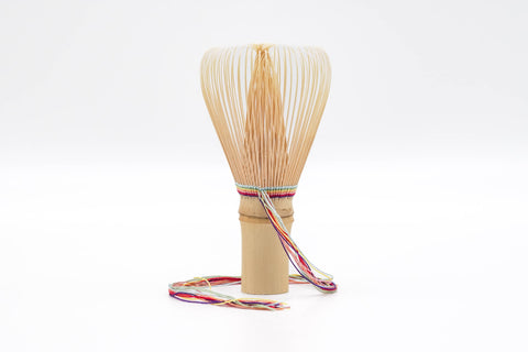 Seven-Coloured Chasen - White Bamboo Matcha Whisk