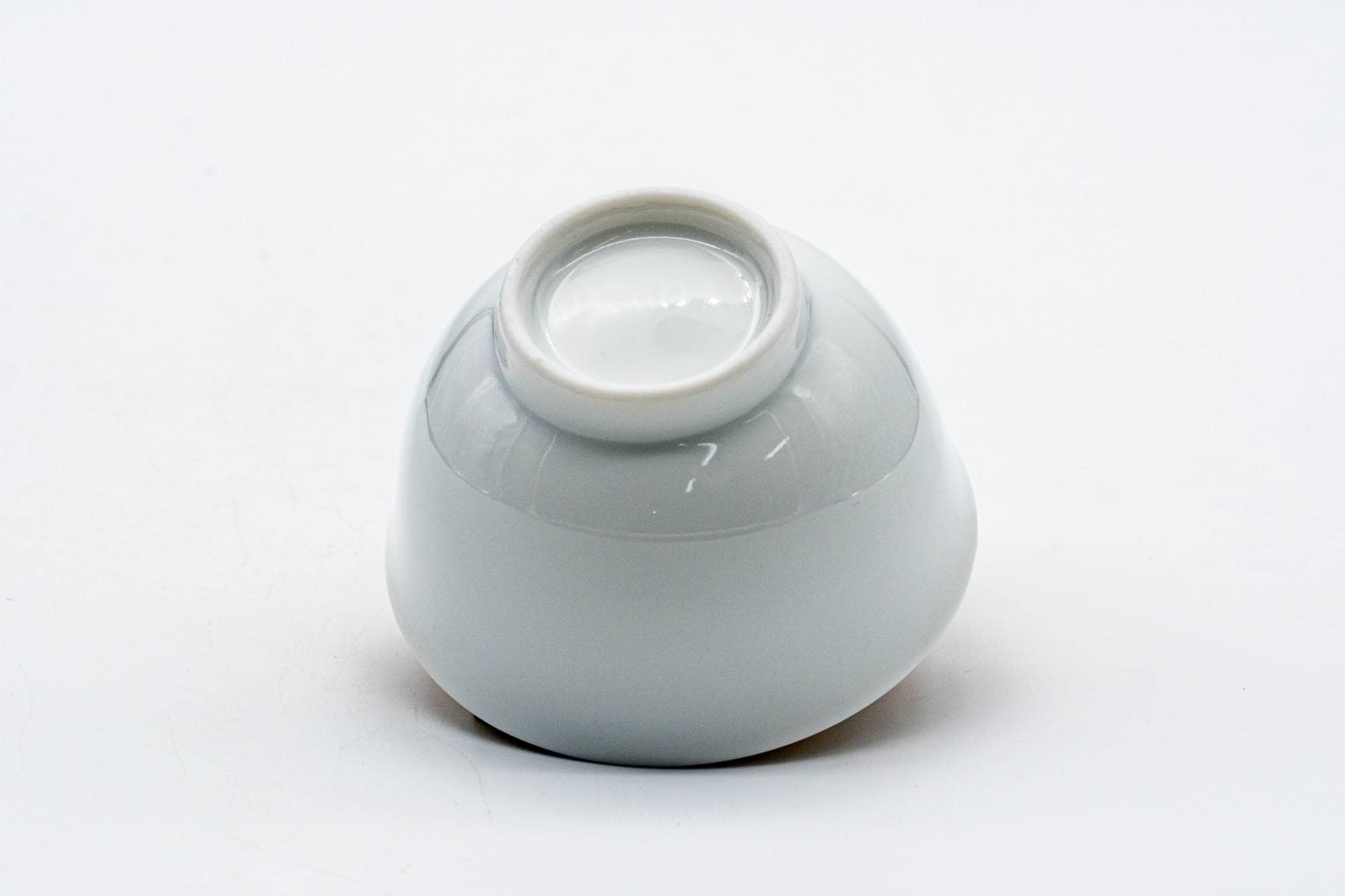 Japanese Tea Set - 陶仙窯 Tosen Kiln - Yellow Nerikomi Tokoname-yaki Teapot with 5 Porcelain Teacups