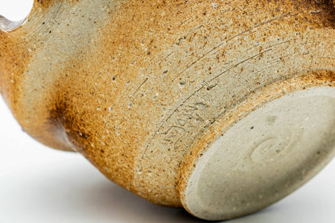 Japanese Shiboridashi - Ash Glazed Shigaraki-yaki Teapot - 130ml