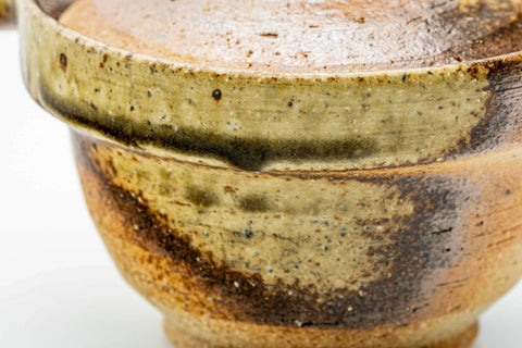 Japanese Shiboridashi - Ash Glazed Shigaraki-yaki Teapot - 130ml