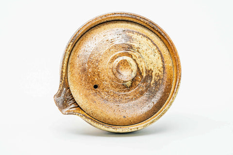 Japanese Shiboridashi - Ash Glazed Shigaraki-yaki Teapot - 130ml