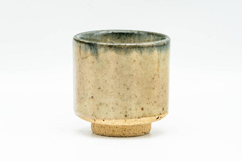 Japanese Teacup - Beige Black Glazed Guinomi - 45ml